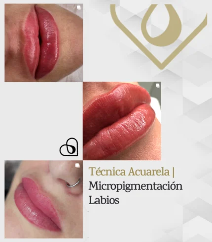 curso micropigmentación labios técnica acuarela | Lorena González Micropigmentación